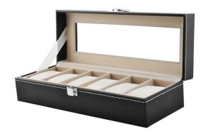 Watch organizer with 6 compartments (WNDR11255)