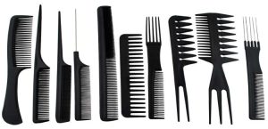 Hairdressing combs - set of 10 (WNDR11626)