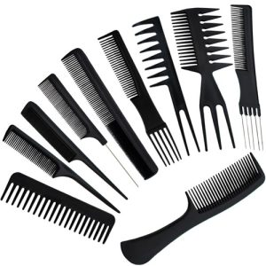 Hairdressing combs - set of 10 (WNDR11626)