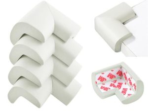 Foam corner protection - 4 pieces (white) (WNDR11642)