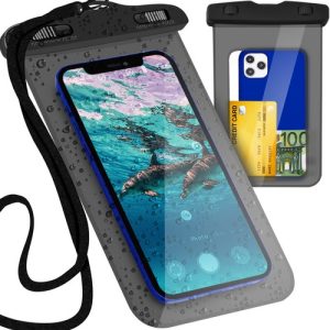 Waterproof phone case - black (WNDR11647)