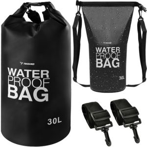 Waterproof bag 30L black (WNDR12858)