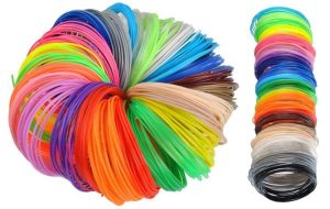 PLA 3D filaments - set 30pcs x 5m (WNDR13027)