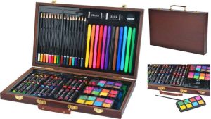 Painting kit 81 pcs in a suitcase (WNDR13060)