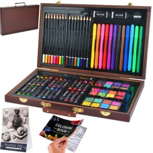 Painting kit 81 pcs in a suitcase (WNDR13060)