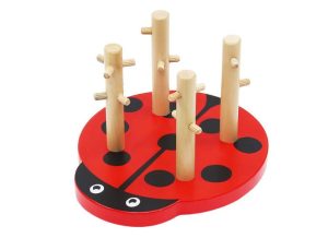 Wooden puzzle - ladybug (WNDR13249)