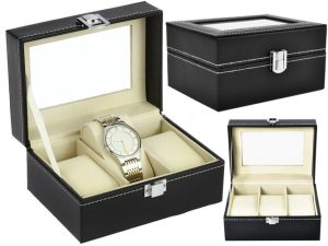 Watch organizer with 3 compartments (WNDR13612)