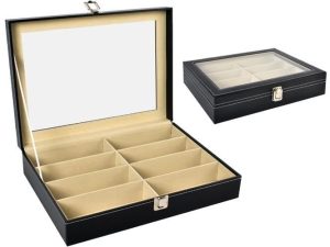 Glasses organizer with 8 compartments (WNDR13615)