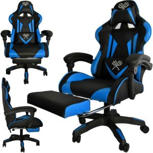 Gaming chair - black and blue MALATEC (WNDR13836)