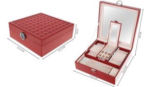 Jewelry case - burgundy Beautylushh (WNDR13857)