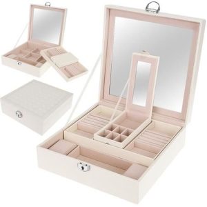 Jewelry box - white Beautylushh (WNDR13858)