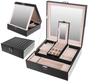 Jewelry box - black Beautylushh (WNDR13859)