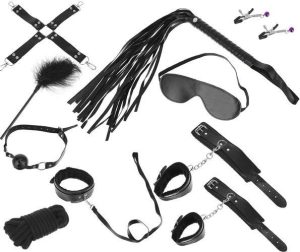 Erotic accessories - set - black (WNDR13904)