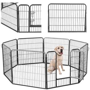 Playpen - animal cage 80x80cm MALATEC (WNDR13982)