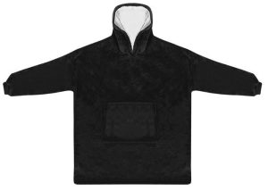 XXL sweatshirt - black blanket (WNDR13994)