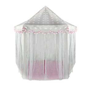 Gray and pink children's tent Kruzzel (WNDR14075)