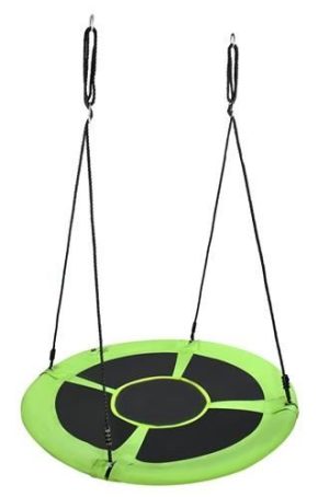 Nest swing 120cm green and black (WNDR14296)