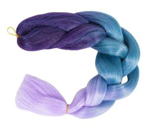 Synthetic hair braids ombre blue/fio W10342 (WNDR14489)