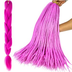 Synthetic hair braids - purple (WNDR14494)