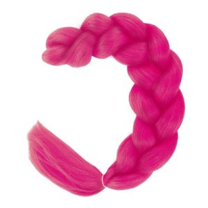 Synthetic hair braids - dark pink (WNDR14526)