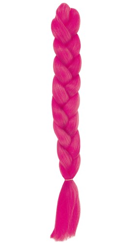 Synthetic hair braids - dark pink (WNDR14526)