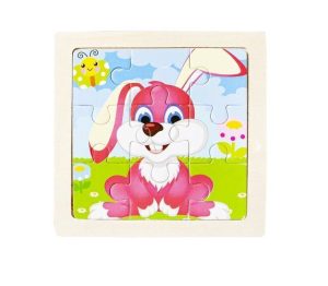 Wooden jigsaw puzzle 4 pieces U10973 (WNDR14673)