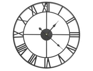 Retro wall clock - black (WNDR14718)