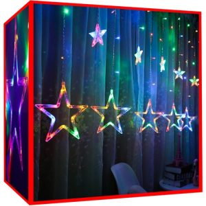 Light curtain 138 LED - multicolor 31V KŚ11316 (WNDR14744)