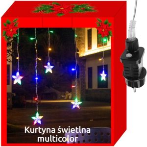 Light curtain 108LED - multicolour 31V KŚ11319 (WNDR14745)