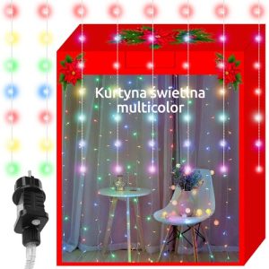 Light curtain 300 LED - multicolor 31V KŚ11331 (WNDR14746)