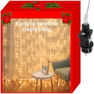 Light curtain 300LED - warm white 31V KŚ11332 (WNDR14748)