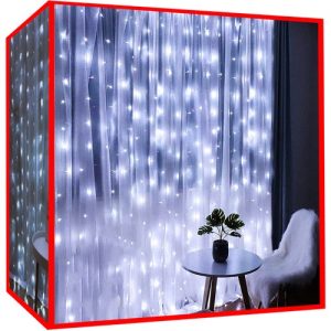 Light curtain 300LED - cold white 31V KŚ11333 (WNDR14759)