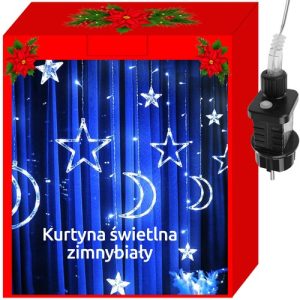 Light curtain 138LED - cold white 31V KŚ11330 (WNDR14773)