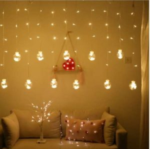 Light curtain 108LED - warm white 31V KŚ11346 (WNDR14780)