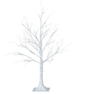 Decorative tree birch 90cm - LED lamps 24V (WNDR14794)