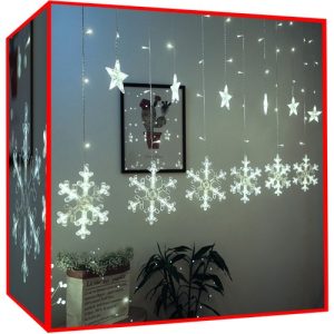 Light curtain 138LED - cold white 31V KŚ11327 (WNDR14806)