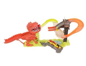 Dinosaur launcher track + 2 cars (WNDR14812)