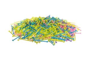 Bricks - straws - construction figures - 1000 pcs (WNDR14871)