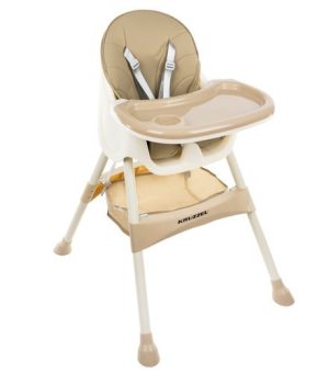 KRUZZEL feeding chair - beige (WNDR14941)