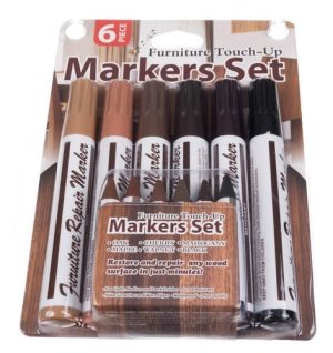 Set for repairing furniture / panels - markers 6 pcs. (WNDR14971)