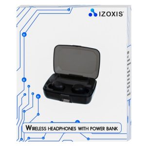 Wireless headphones with a power bank (WNDR15068)