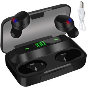 Wireless headphones with a power bank (WNDR15068)