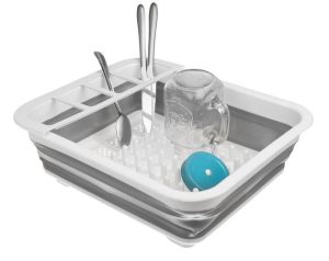 Folding dish dryer - silicone (WNDR15091)