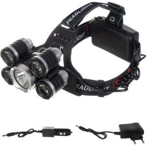 Headlamp 5 x LED T6 CREE (WNDR15382)