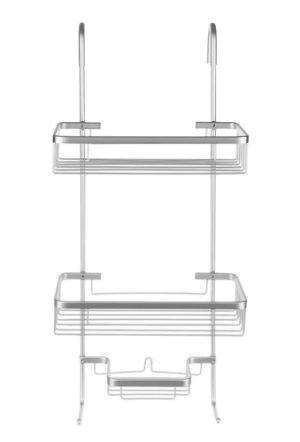 Wall-hung shower shelf - silver (WNDR15464)