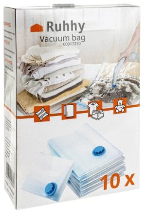 Vacuum bag - various sizes - set of 10 (WNDR15591)