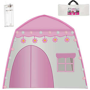 Tent for children HOUSE + lamps (WNDR15600)