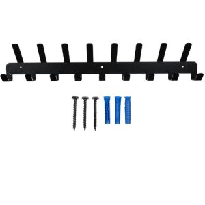 Wall hanger (17 hooks) - black (WNDR15611)