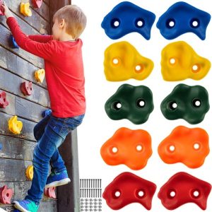 Handles/climbing stones for children - 10 pcs. (WNDR15884)