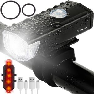 USB LED bicycle light + rear light (WNDR15914)